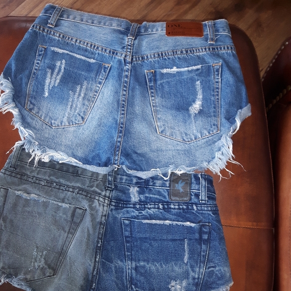 One Teaspoon Jean Shorts - Picture 6 of 7